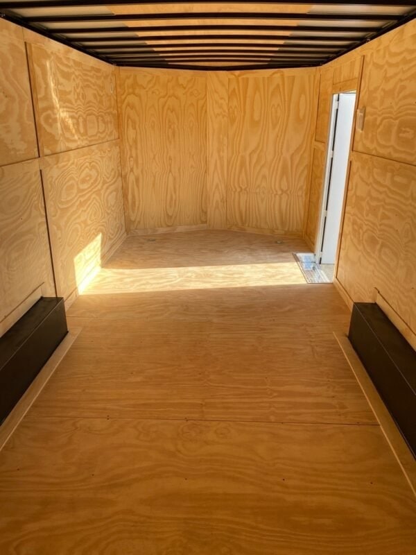 Spartan 8.5X20 Tandem Axle Enclosed Cargo Trailer | White - Image 6
