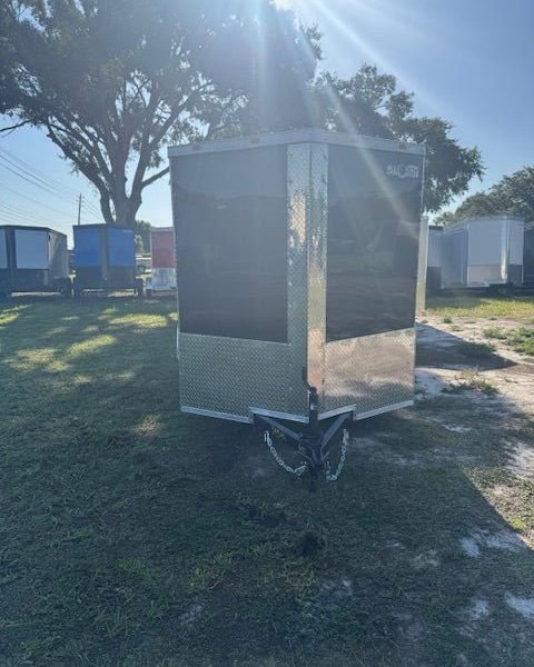2025 6X12SA ENCLOSED CARGO TRAILER RAMP DOOR 9542