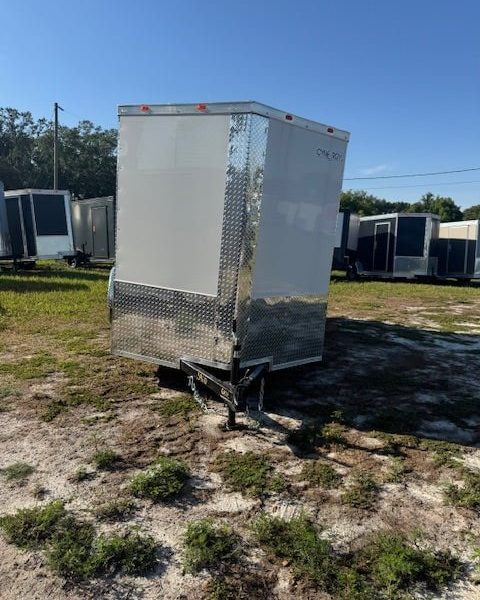 2025 6X12SA ENCLOSED CARGO TRAILER RAMP DOOR 9610