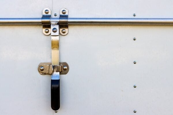 Small White Enclosed Trailer - Image 23