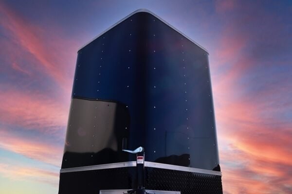 Small Black Enclosed Trailer - Image 3