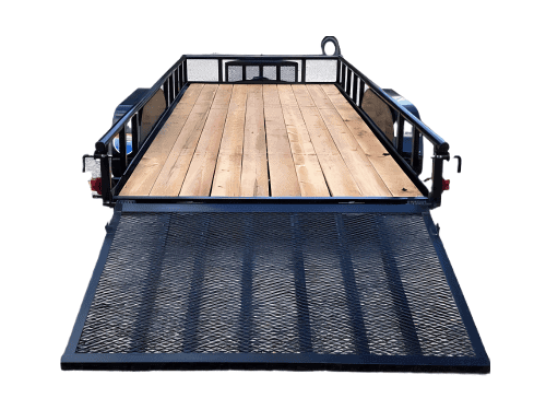 6 X 16 Carry-On Tandem Utility 7K Pipe Top Trailer