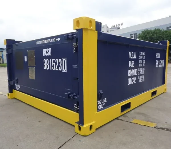 10ft DNV 2.7-1 Half Height Open Top Containers
