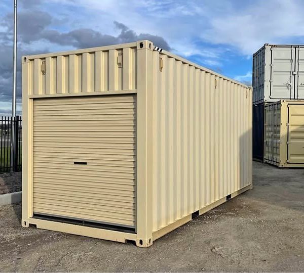 20ft HC Shipping Container with Rollup Door – Extra Height, Secure & Easy Access