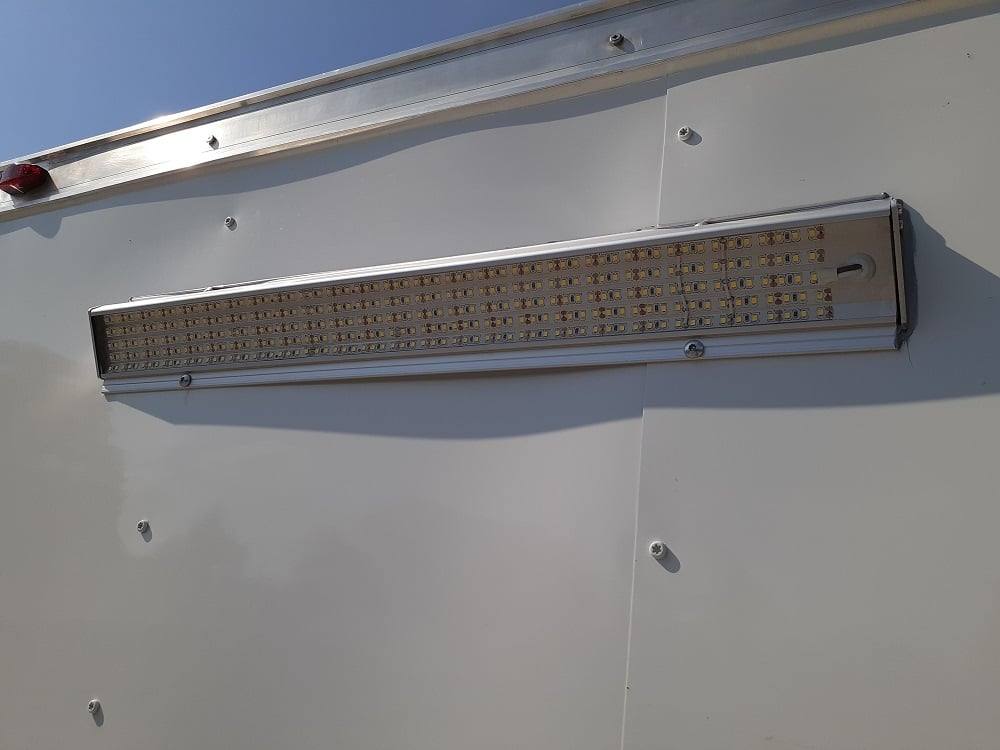 White Custom Enclosed Trailer 8.5′ X 26′ Car Hauler Storage - Image 20