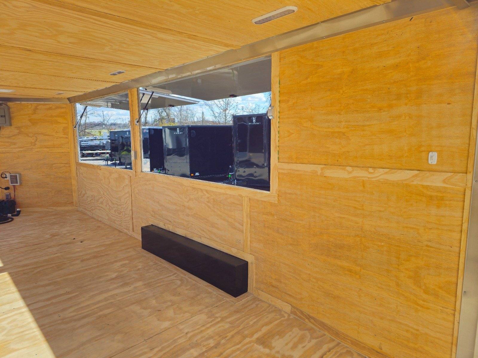 8.5′ X 22′ Red & Black Custom Enclosed Trailer - Image 25