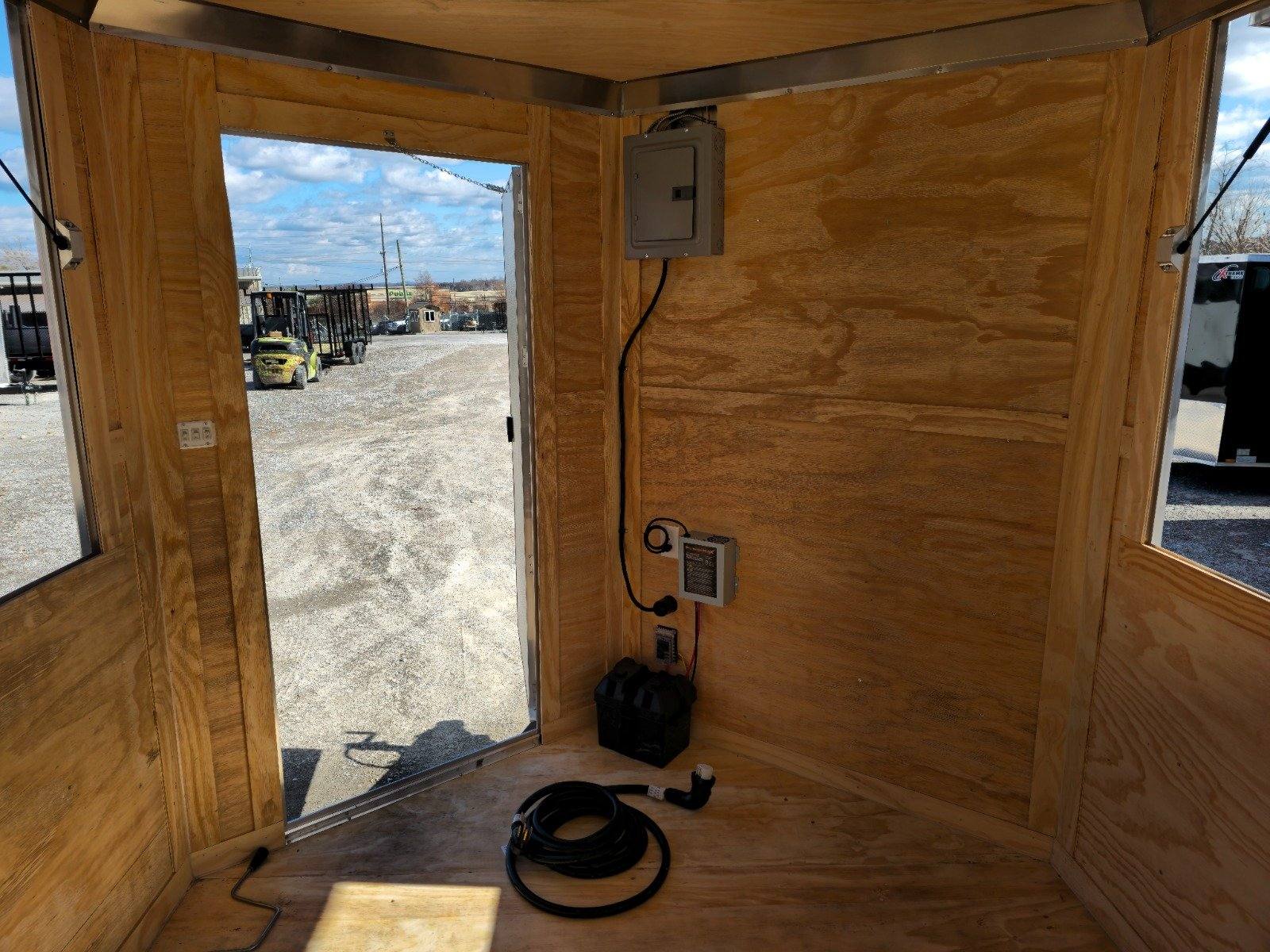 8.5′ X 22′ Red & Black Custom Enclosed Trailer - Image 28