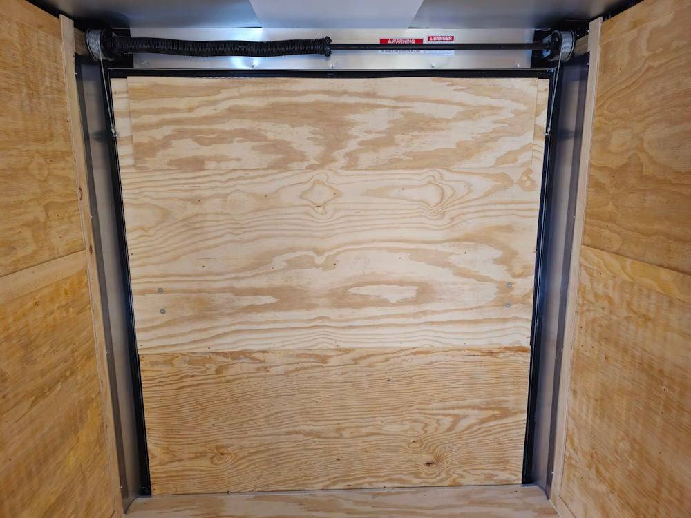 7′ X 16′ White Vnose Enclosed Trailer (2) 3,500lb Axles 7ft With Splash Guards - Image 12