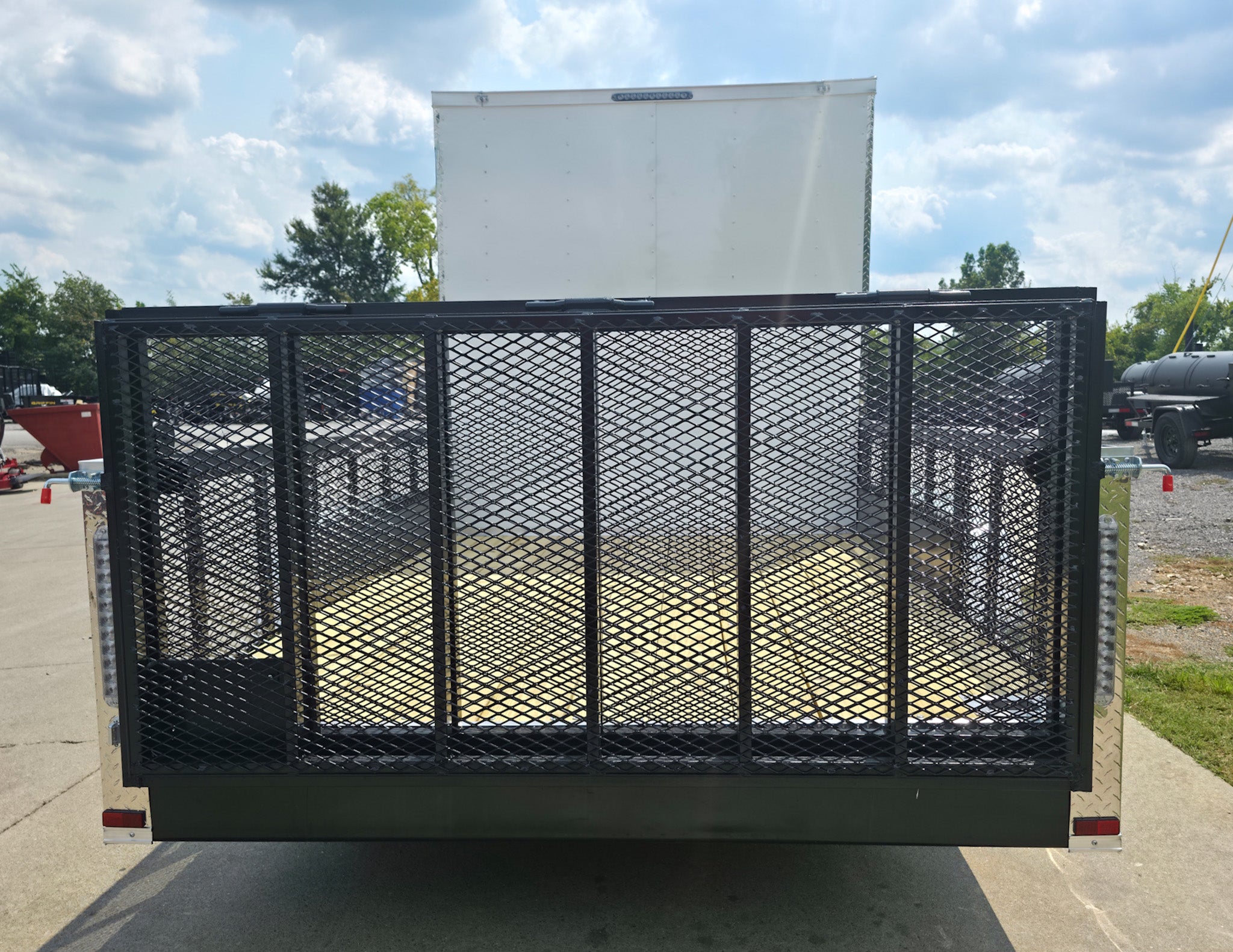 7×18 Hybrid Enclosed Trailer with Side Door (2) 5,200lb Axles Storage - Image 8
