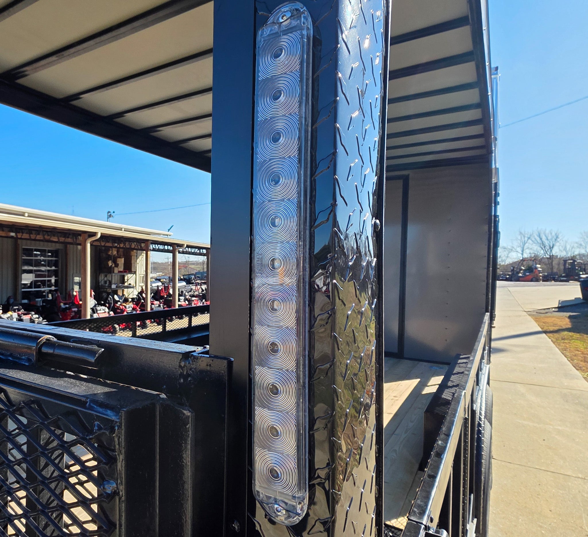 8.5’X24′ Charcoal Enclosed Trailer Hybrid Roof Platform and Equipment Hauler (2) 8000lb Axle - Image 40