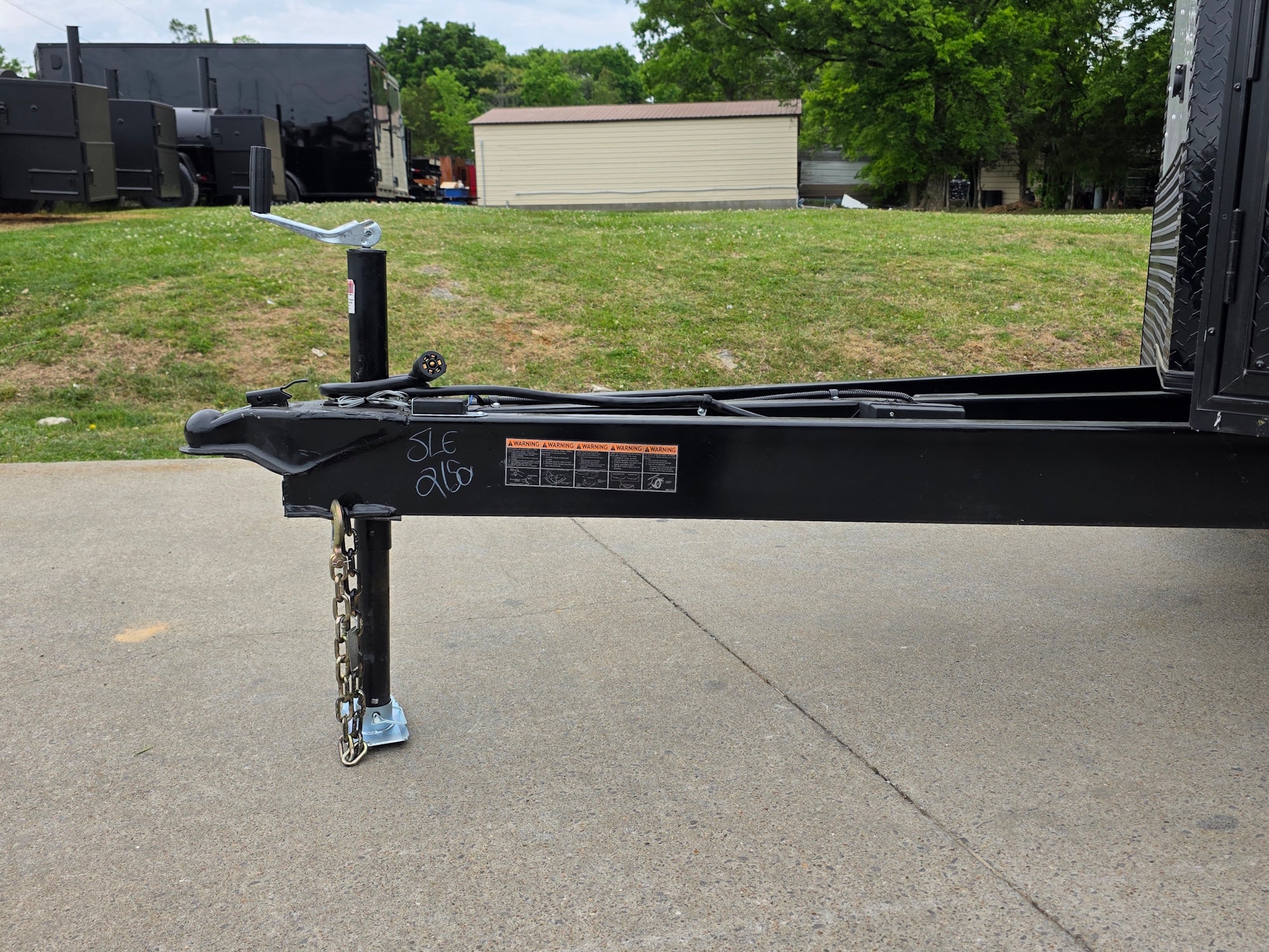 8.5’X24′ White Hybrid Enclosed Trailer W/ Roof Covered Deck and Gen box (2)7,000lb Axles - Image 32