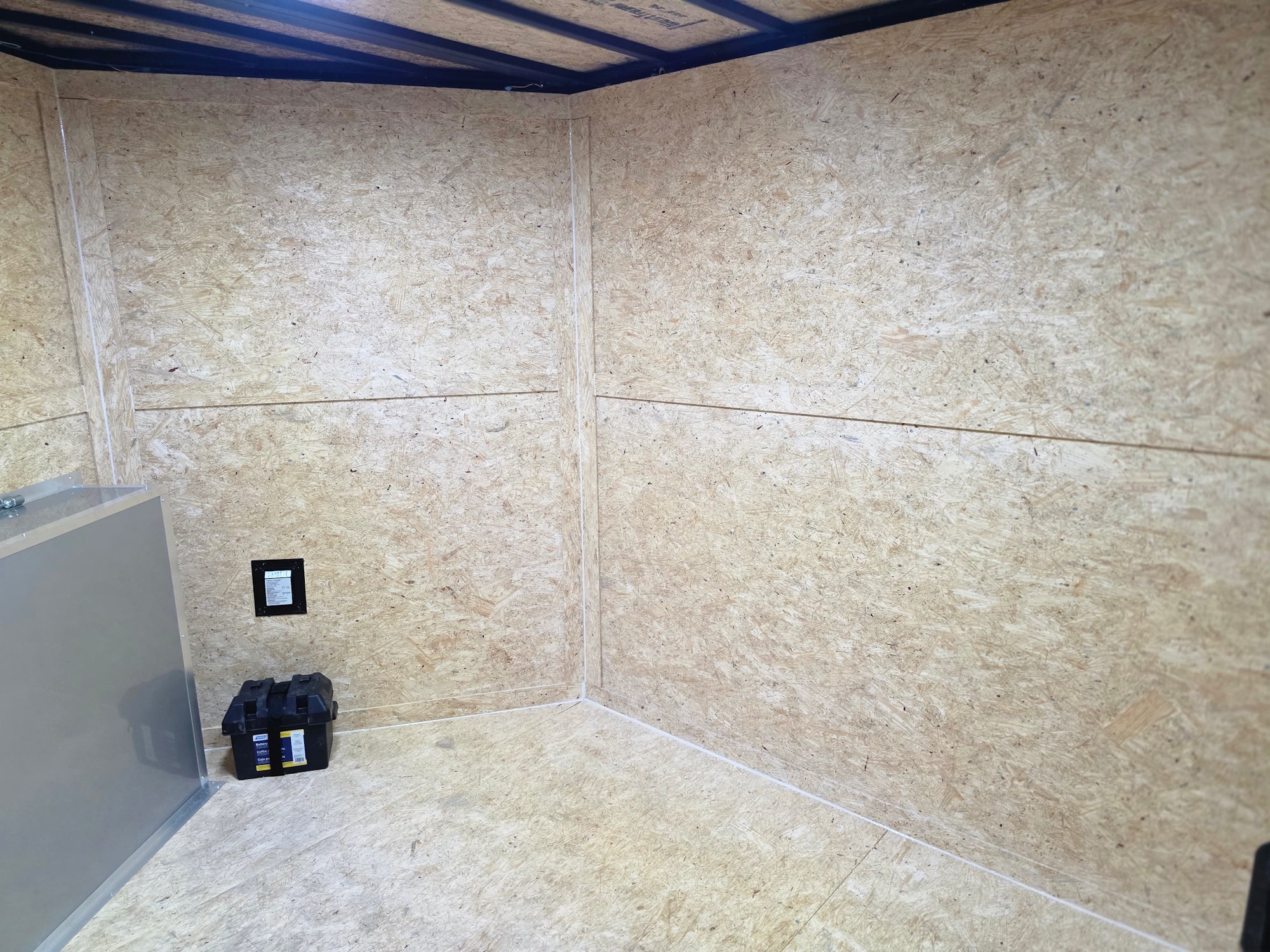 8.5’X24′ White Hybrid Enclosed Trailer W/ Roof Covered Deck and Gen box (2)7,000lb Axles - Image 17
