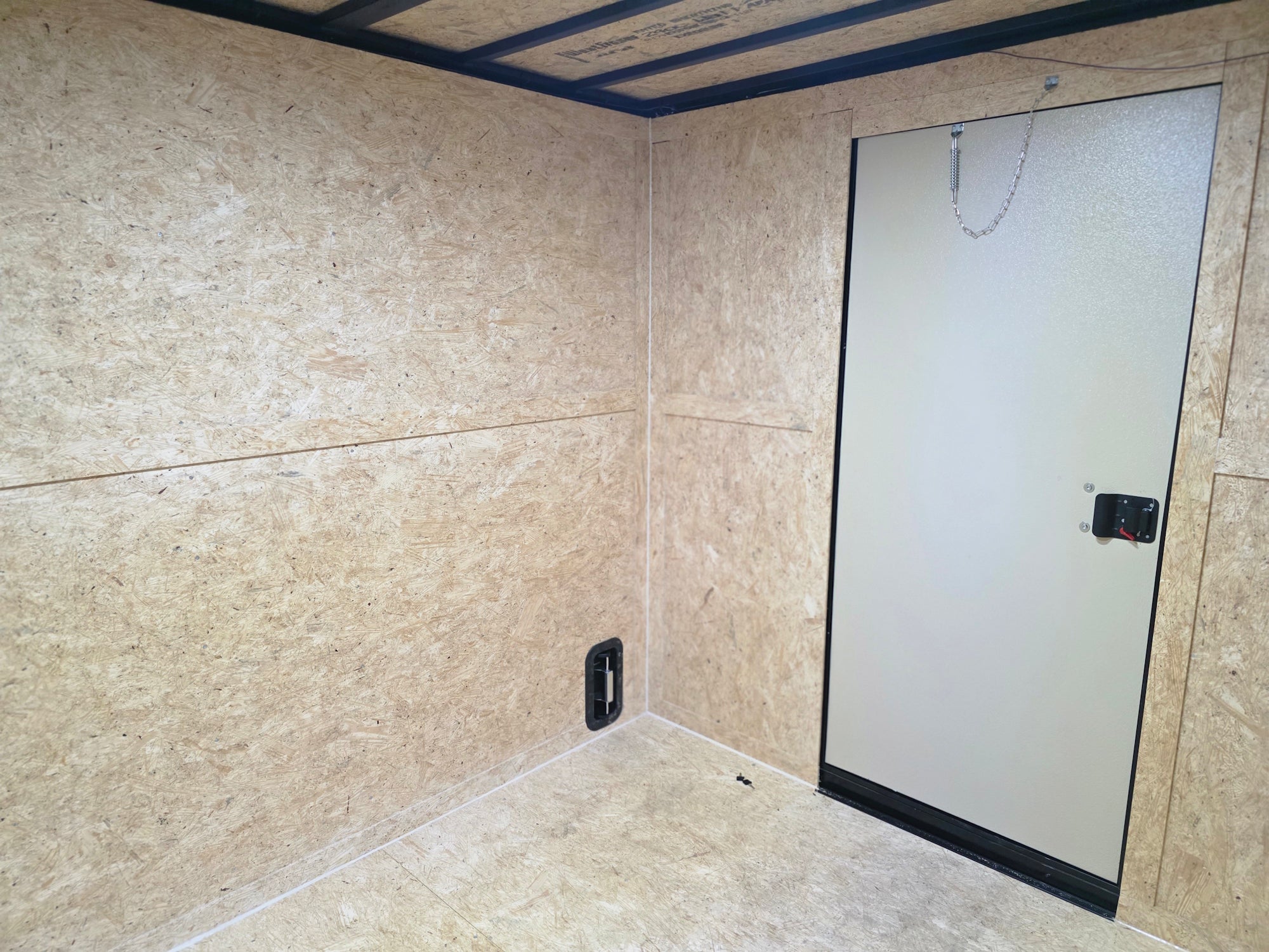 8.5’X24′ White Hybrid Enclosed Trailer W/ Roof Covered Deck and Gen box (2)7,000lb Axles - Image 20