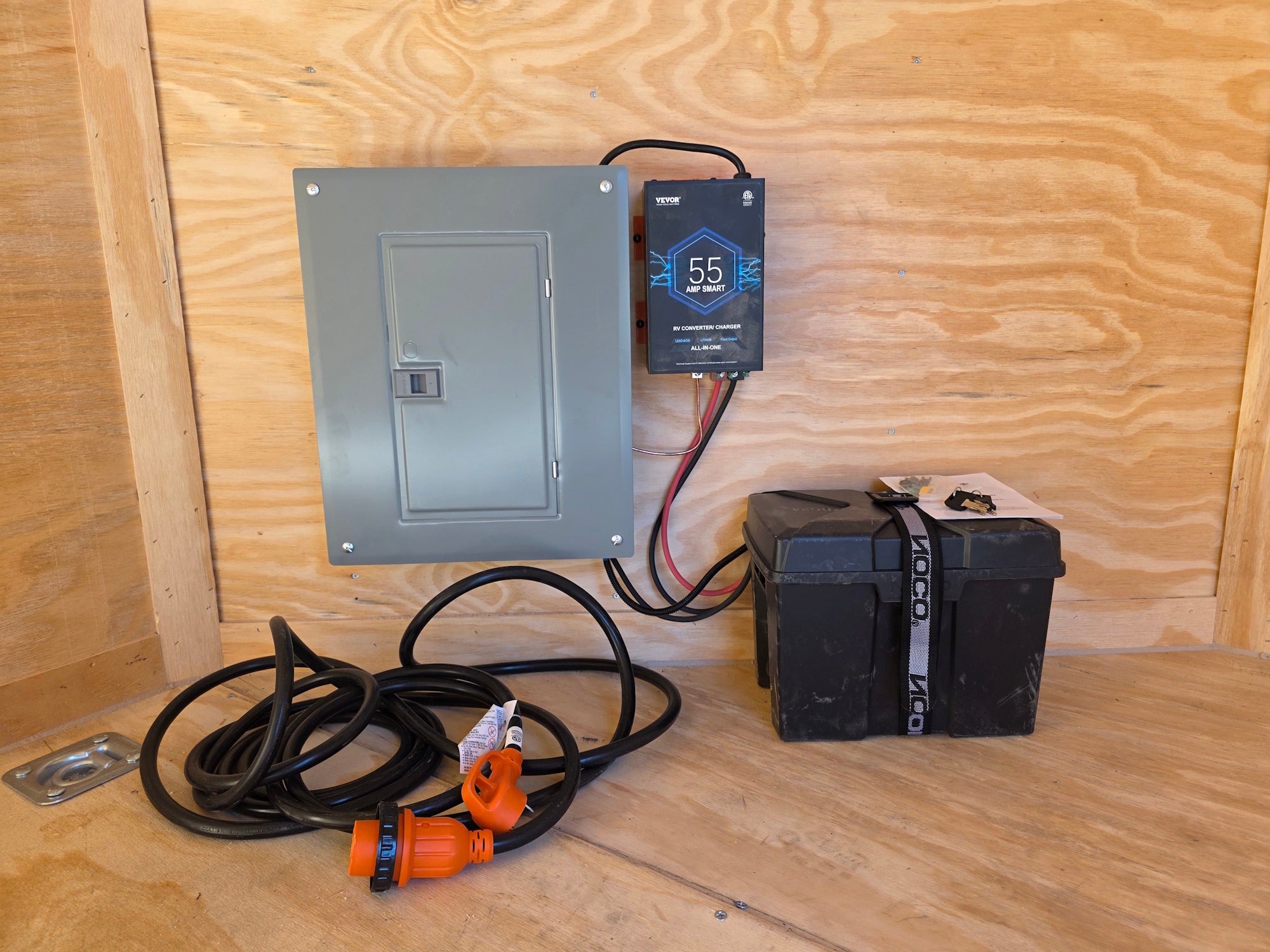 8.5 X 22 Hybrid Enclosed Trailer With 30amp Electric Package (2) 5,200lb Axles - Image 32