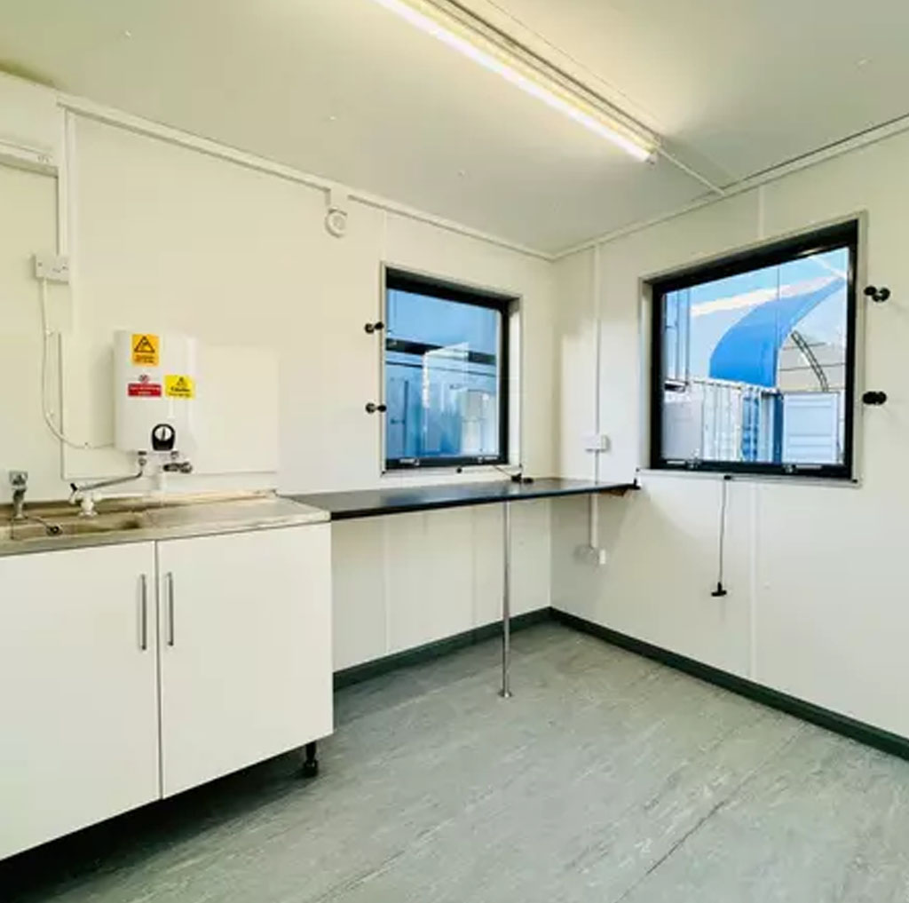 32x10ft Cabin | Office / Canteen | Anti-Vandal Cabin | Portable Building | kitchenette - Image 2