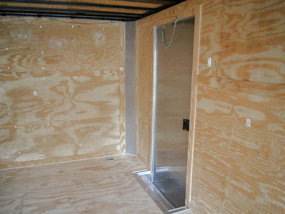 8.5×28 Flat Nose White Enclosed Trailer (2) 5,200lb Axles Cargo Storage - Image 20