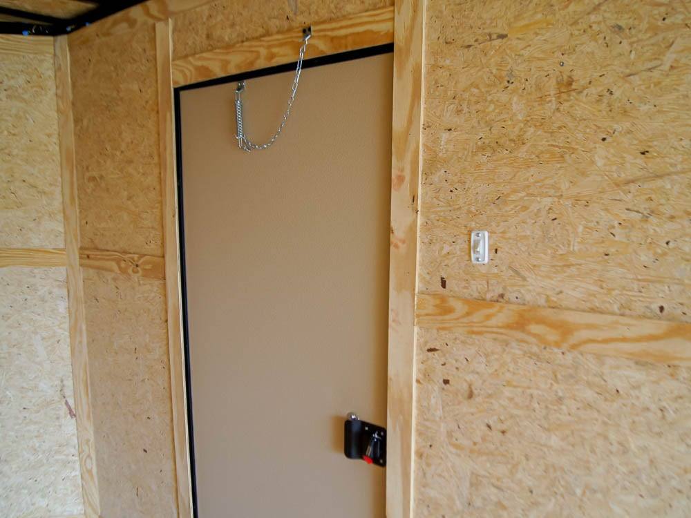 8.5×24 Lime Green Enclosed Trailer with Blackout Package (2) 5200lb Axles Storage - Image 16