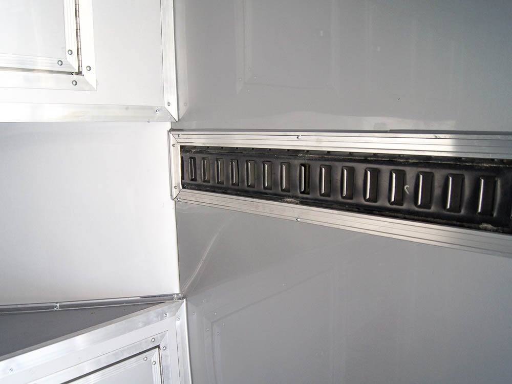 8.5×24 Custom Silver Enclosed Trailer ATP Floor (2) 5200lb Axle Storage - Image 21