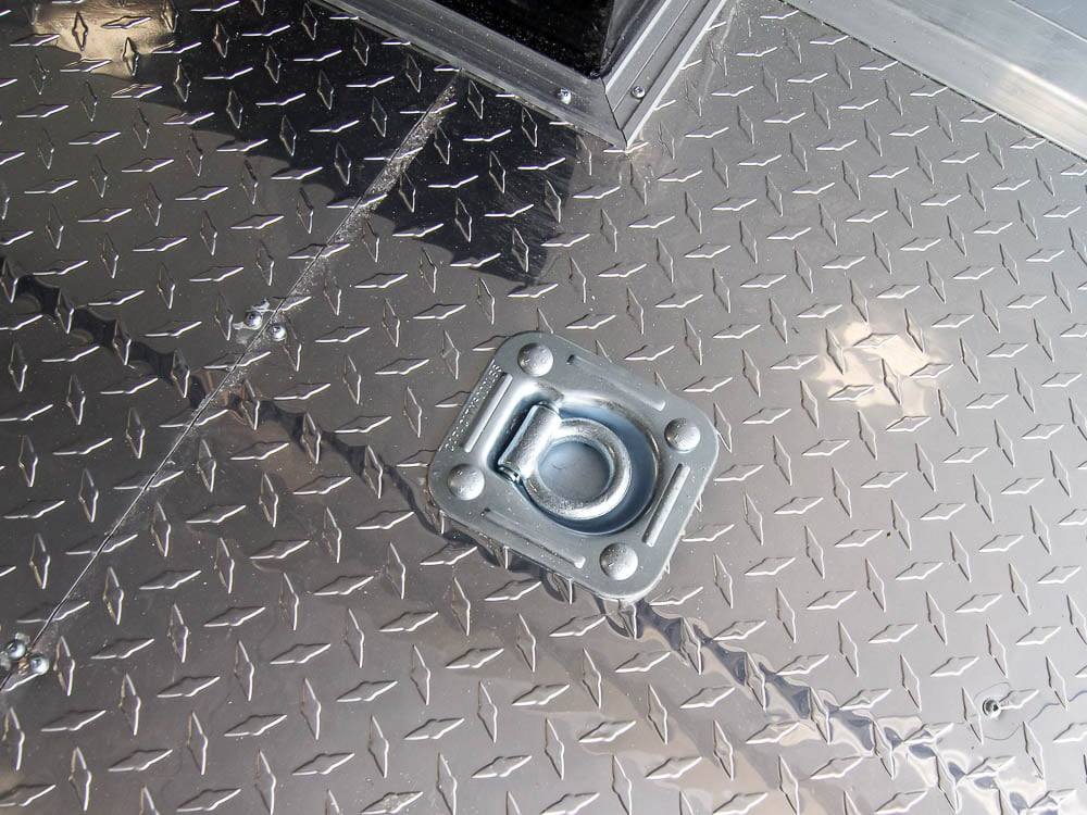 8.5×24 Custom Silver Enclosed Trailer ATP Floor (2) 5200lb Axle Storage - Image 31