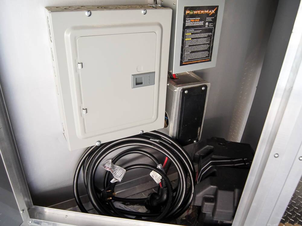 8.5×24 Custom Silver Enclosed Trailer ATP Floor (2) 5200lb Axle Storage - Image 35