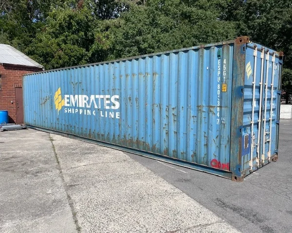 40′ High Cube Shipping Container – Watertight & Airtight Storage Solution