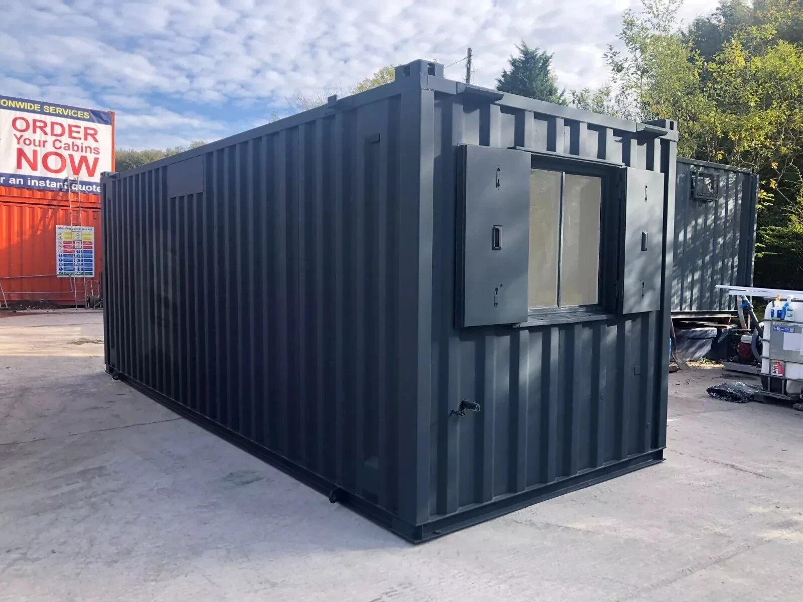 20FT X 8FT Office/Canteen/Toilet Anti Vandal/ Shipping Container - Image 4